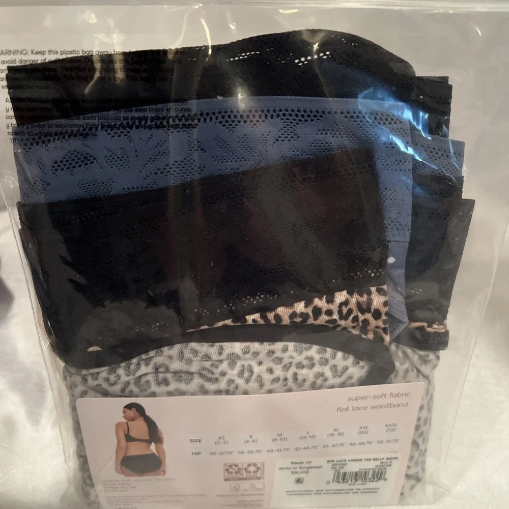 New Women's Size XXL 20 Joyspun‎ Maternity Panty Panties Underwear - 3 Pair